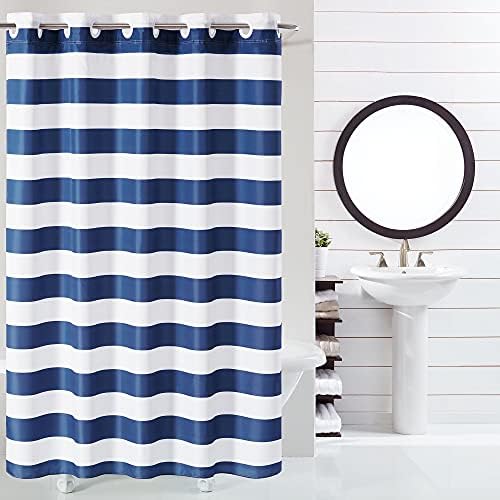 It's A Snap! Cabana Stripe Shower Curtain